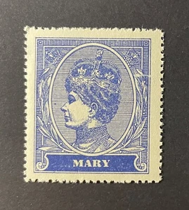 Queen Mary Briefmarke - 1 aus einer Gruppe von 18 Diff. Großbritannien Royals von 1939 - Bild 1 von 2