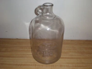 Property of Kraut & Dohnal Barbers Supplies Glass Jug Vintage - Picture 1 of 6