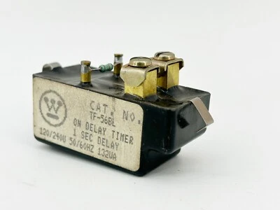 Westinghouse TF-56BL On Delay Timer 1 Second Delay 120/240V 50/60Hz 132VA - Image 1 of 4