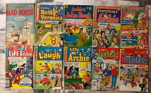 Archie Jughead Mad House Betty Laugh Comic 10-Lot Silver Age Bronze Modern B13i - Picture 1 of 22