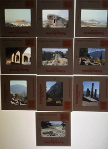 Lots Of 10 Kodachrome Transparencies Slides From Greece 1977 - Picture 1 of 11