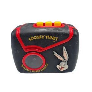 Loony Tunes Personal Stereo Cassette Player Bugs Bunny schwarz rot - Bild 1 von 9