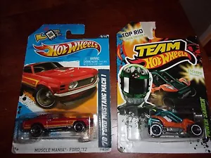 HOT WHEELS 70 FORD MUSTANG MACH 1 ESPECIAL Y HOT WHEELS LIJADORA DE POTENCIA - Imagen 1 de 1