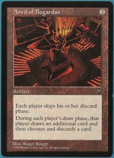 Anvil of Bogardan Visions NM Artifact Rare MAGIC MTG CARD (ID# 244760) ABUGames