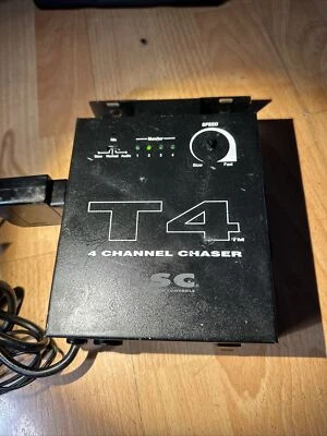 LSC LIght Stream Controls Professional T4 4 Channel Chaser - Image 1 of 4