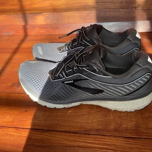 Brooks Men's Ghost 12 1103161D075 Gray Running Shoes Sneakers Size 9.5 - Picture 1 of 15