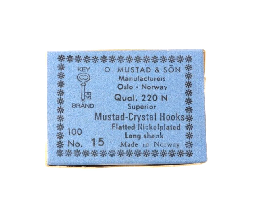 Ami MUSTAD Crystal Ref 220N Size 7 - Pezzi 50 cefalo mormora MU24