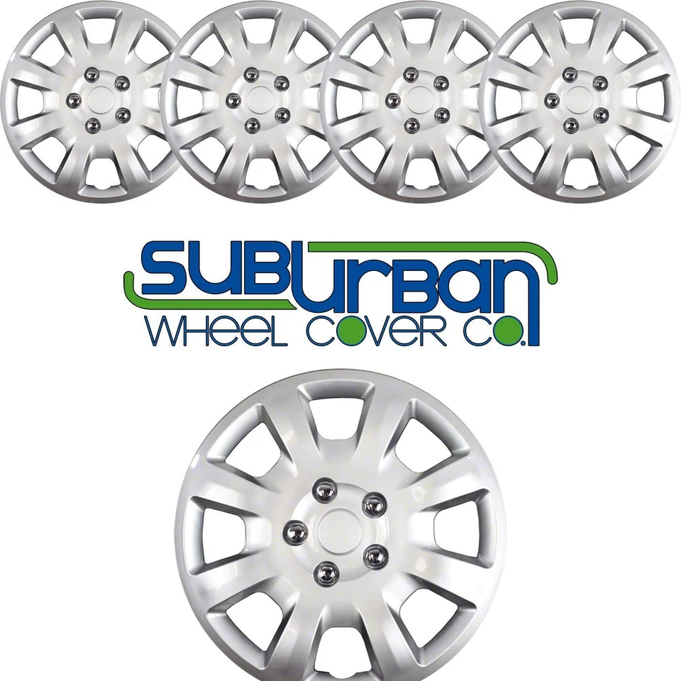 NUEVO 16" Mitsubishi Galant Style Tapacubos de repuesto Cubiertas de rueda # 442-16S SET/4 Foto 1 de 4