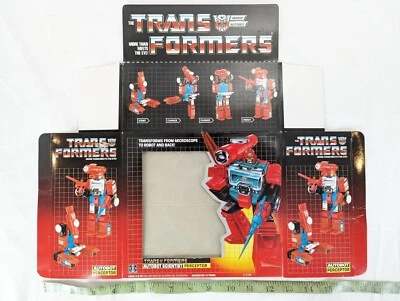 Transformers G1 Perceptor Original Box Only - Image 1 of 4
