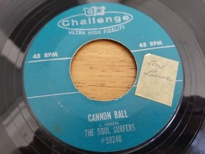 JERRY WALLACE In The Misty Moonlight / SOUL SURFERS Cannon Ball 1964 CHALLENGE  - Image 1 of 2