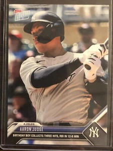 2023 Topps Now #188 Aaron Judge New York Yankees - Picture 1 of 2