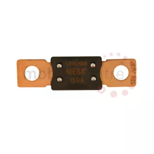 Littelfuse 150A MEGA Bolt Down 12V 24V 32V Fuse 150 Amp M8 holes 0298150.ZXH - Picture 1 of 1