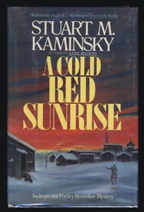 Kaminsky Cold Red Sunrise Inspector Rostnikov Mystery Russia Moscow 1st Ed Edgar - Picture 1 of 1