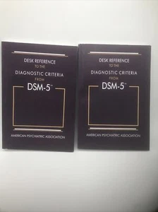 (2) Desk Reference to the Diagnostic Criteria From DSM-5 by American Psychiatric - Picture 1 of 1