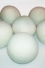 6 個パック - 天然ウール ドライヤー ボール |柔軟剤の代替品