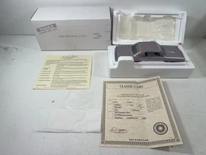 Danbury mint 1965 Iris Mist GTO - Picture 1 of 10