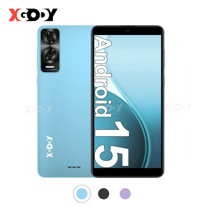 Neu 6" Smartphone Android15 Handy Ohne Vertrag 2SIM Octa-Core 7GB+32GB 4G GPS DE - Bild 1 von 4