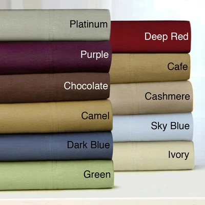 Sábana de franela maciza de lujo Tribeca Living separada Foto 1 de 2