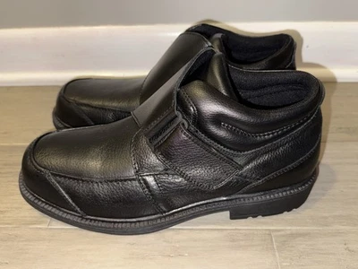 Dr. Scholl's Men's Size 12 D Medium Black Comfort Work Shoes Boots NEW - Image 1 of 4
