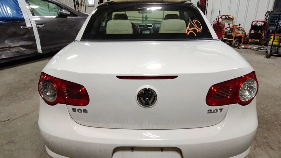 Volkswagen EOS 2007-2016 convertible tapa trasera cubierta tapa puerta caramelo blanco-LB9A Foto 1 de 3