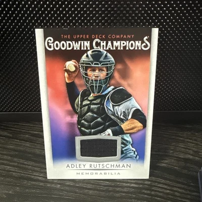 2021 Upper Deck Goodwin Champions Memorabilia Adley Rutschman #M-AR - Image 1 of 3