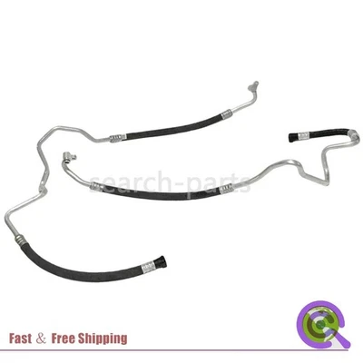 2X Entrada y salida de tubo de manguera de enfriador de aceite del motor para BMW 535i 640i 740i F02 F05 EE. UU. Foto 1 de 4