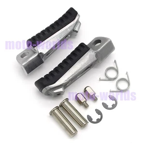 Front Footrest Foot Pegs for Kawasaki ZR550 ZEPHYR 1990-98/ZR1100 ZEPHYR 1992-06 - Picture 1 of 7
