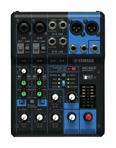 Yamaha MG06X 6 Channel Mixer w/SPX Effects - Picture 1 of 4