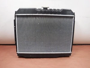 Jeep Cj5 Cj7 Cj8 72-86 2 Core GM Engine Conversion Radiator Free Shipping - Picture 1 of 2