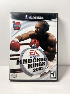 MIĘTA📀! Knockout Kings 2003 (Nintendo GameCube Kompletna instrukcja CIB Black Label