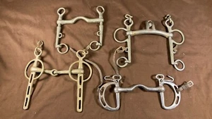 Lote vintage de brocas de caballo decoración equina occidental colgador de pared granja rancho - Imagen 1 de 10