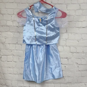 Cinderella DISNEY Princess Dress Size 4-6X Blue Fantasy Play Halloween Costume - Picture 1 of 8