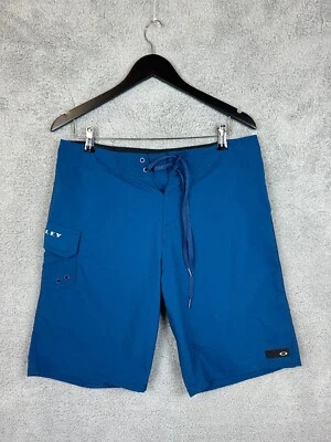 Pantalones Cortos de Playa Oakley Para Hombre Talla 32x12 Azul Marino Cordón Ligero Para Hombre Foto 1 de 4