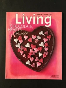 Martha Stewart Living Magazine February 2010 Chocolate, Hearts And Roses - Bild 1 von 2