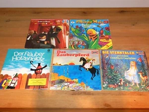 5x Hörspiel LP • Räuber Hotzenplotz - Biene Maja - Das Zauberpferd - Sterntaler - Bild 1 von 6
