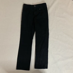 Shaun White Girls Black Casual Pants Size 8 - Button Close 22" Inseam - Picture 1 of 13