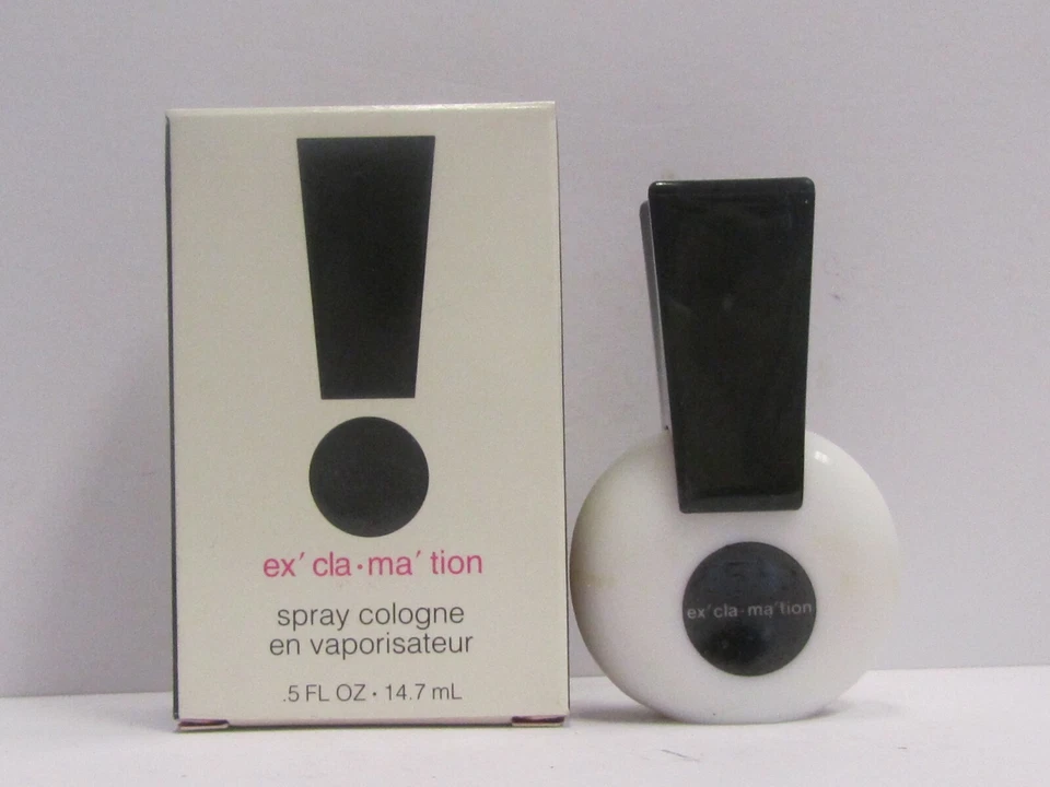Exclamation by Coty para Mujer 0.5 OZ Colonia Spray Versión Original Nuevo en Caja Foto 1 de 1