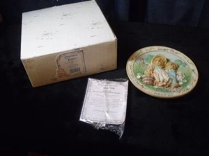 Plato de rima infantil Cherished Teddies, #114901, 1994, "Jack & Jill", en caja - Imagen 1 de 5