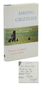Among Grizzlies by TIMOTHY TREADWELL ~ SIGNED First Edition 1997 ~ Grizzly Man - Imagen 1 de 5