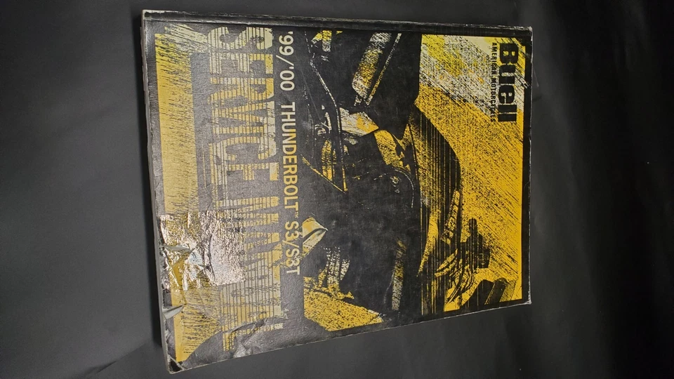 Manual de servicio Buell 1999 2000 Thunderbolt S3 S3t genuino de fábrica OEM 99489-00Y Foto 1 de 1
