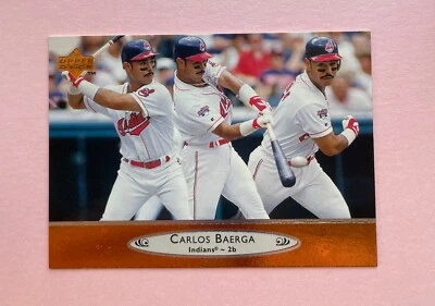1996 Upper Deck Baseball Carlos Baerga #53 Cleveland Indians - Image 1 of 2