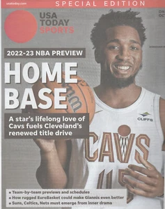USA Today Sports Paper Magazine 2022-2023 Preview Home base Special Edition,2022 - Picture 1 of 1