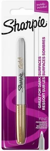 Sharpie Permanent Marker Pen Metallic Gold Marker Pen - Fine - Picture 1 of 4