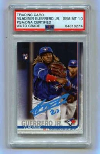 Vladimir Guerrero Jr 2019 Topps Update Series #1 Rookie RC Signed PSA 10 Auto - Picture 1 of 1