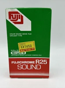 Fuji Fujichrome R25 Color Movie 8mm Film for Single-8 Cartridge Cameras - Picture 1 of 6