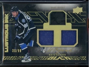 2015-16 UD Black Lustrous Ink Spectrum Jerseys #LINK Nikita Kucherov 35/99 - Picture 1 of 2