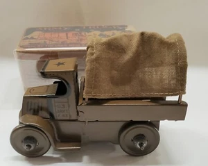 ++Marx 1930"s 5" Friction Mack Army Truck With Box++ - Picture 1 of 10