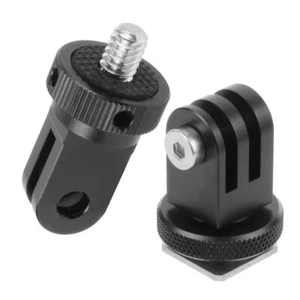 FEICHAO Aluminiumlegierung 1/4 Zoll Mini-Stativ-Adapterhalterung für GoPro MAX 9 - Picture 1 of 20