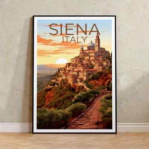 Italy Siena Wall Art Poster Premium Quality Choose your Size - Picture 1 of 4
