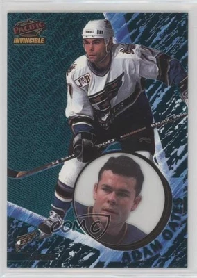 1997-98 Pacific Invincible Emerald Adam Oates #149 HOF - Image 1 of 2